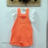 Eva castro mono happy naranja