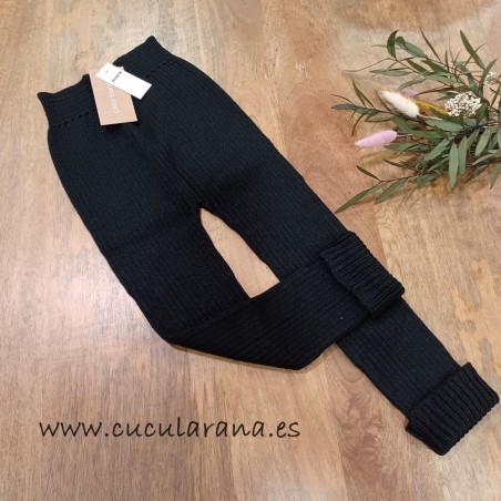 Legging de Punto Negro