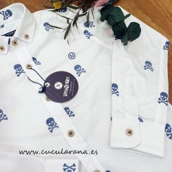 Nachete Camisa niño Calaveras