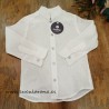 Nachete camisa blanca lino