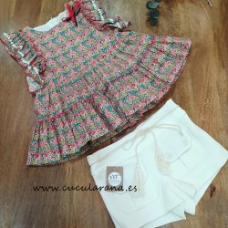 Noma Fernandez Conjunto blusa y short rebel