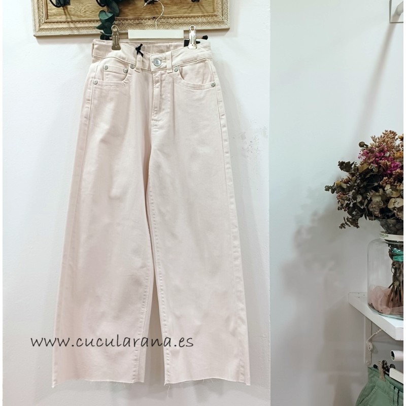 sarabanda pantalón largo beige