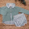 Conjunto niño bebe verde