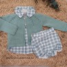 Conjunto niño bebe verde