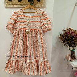 Vestido Bungavilla de cesar blanco