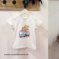 Camiseta niño arandanos de la martinica