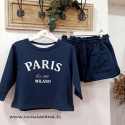 Short niña corto azul marino dream kids