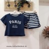 Short niña rayas marineras dream kids