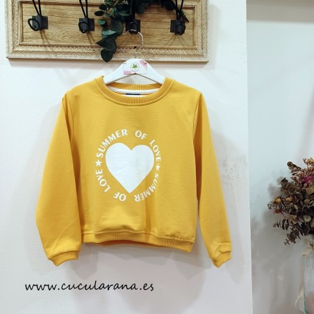 Sudadera niña yellow de Dream kids