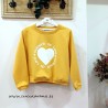 Sudadera niña yellow de Dream kids