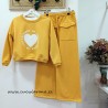 Sudadera niña yellow de Dream kids