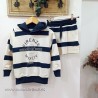 Sudadera rayas niño marinero dream kids