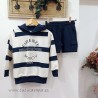 Sudadera rayas niño marinero dream kids