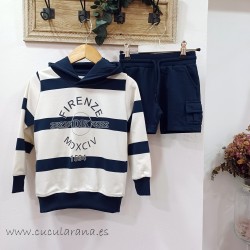 Sudadera rayas niño marinero dream kids