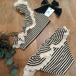La Martinica bikini rayas...