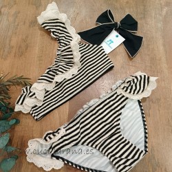 La Martinica bikini rayas mykonos