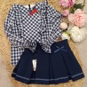 Noma Fernandez blusa y falda milan