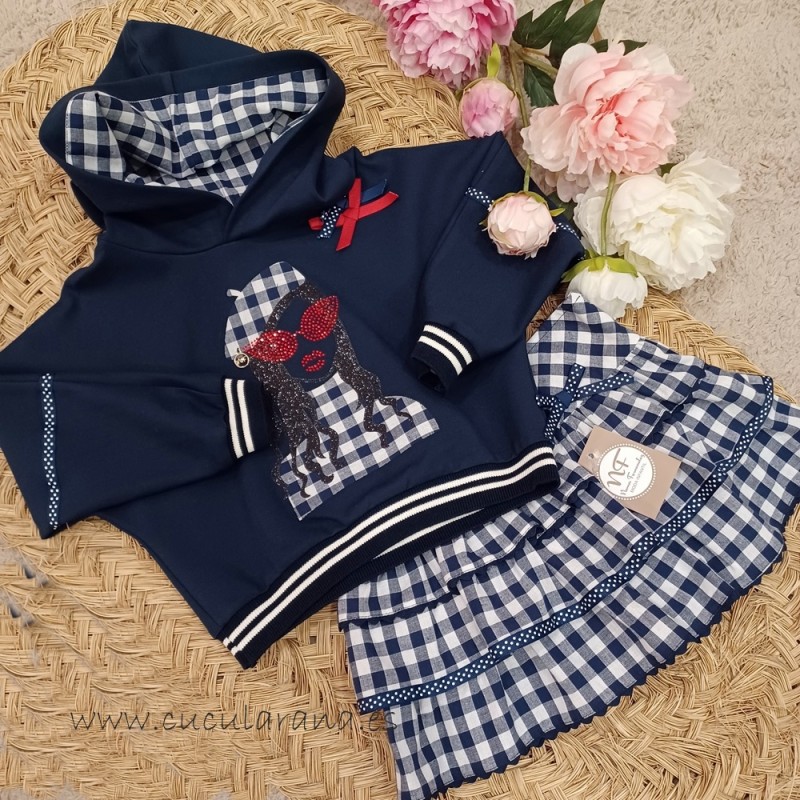 Noma fernandez conjunto sudadera milan