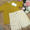 Eve childre conjunto niño mostaza