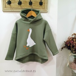 Sudadera capucha oca mia y lia