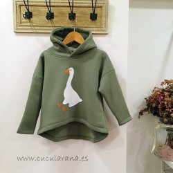 Sudadera capucha oca mia y lia