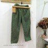 Pantalón verde borreguito mia y lia