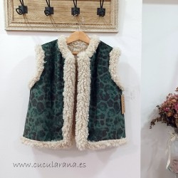 Chaleco camuflaje borreguito mía y lía