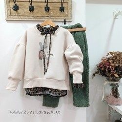 sudadera ratones mia y lia