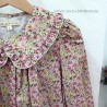 Blusa flores rosa mia y lia