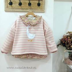 Sudadera rayas oca mia y lia