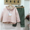 Sudadera rayas oca mia y lia
