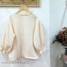 blusa bambula beige mia y lia