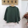 blusa bambula verde mia y lia