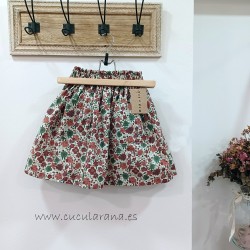 Falda flores mia y lia
