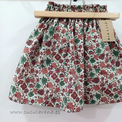 Falda flores mia y lia