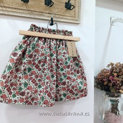 Falda flores mia y lia