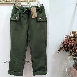 Cesar Blanco jogging verde olivo