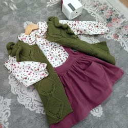 Cesar Blanco blusa boxy...
