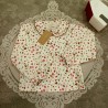 Cesar Blanco blusa boxy berenjena