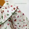 Cesar Blanco blusa boxy berenjena