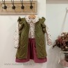 Cesar Blanco blusa boxy berenjena