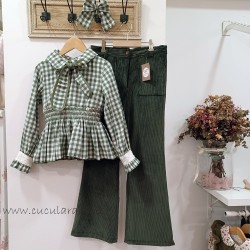 Conjunto blusa y pantalón Dafne de noma fernandez