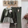 Conjunto blusa y pantalón Dafne de noma fernandez
