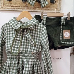 Conjunto blusa y short dafne de noma fernandez