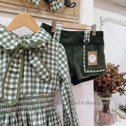 Conjunto blusa y short dafne de noma fernandez