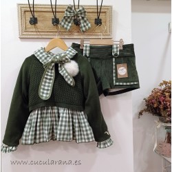 Conjunto blusa y short dafne de noma fernandez