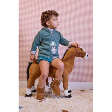 La Martinica conjunto niño bombacho felpa viena