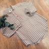 la martinica camisa niño cuadros bichitos