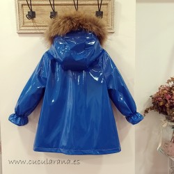 La martinica charol evase pelo azul