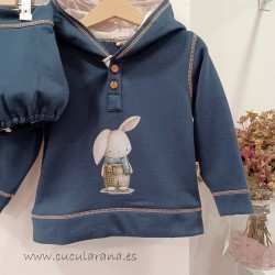 La Martinica  conjunto niño felpa un pedacito de mi
